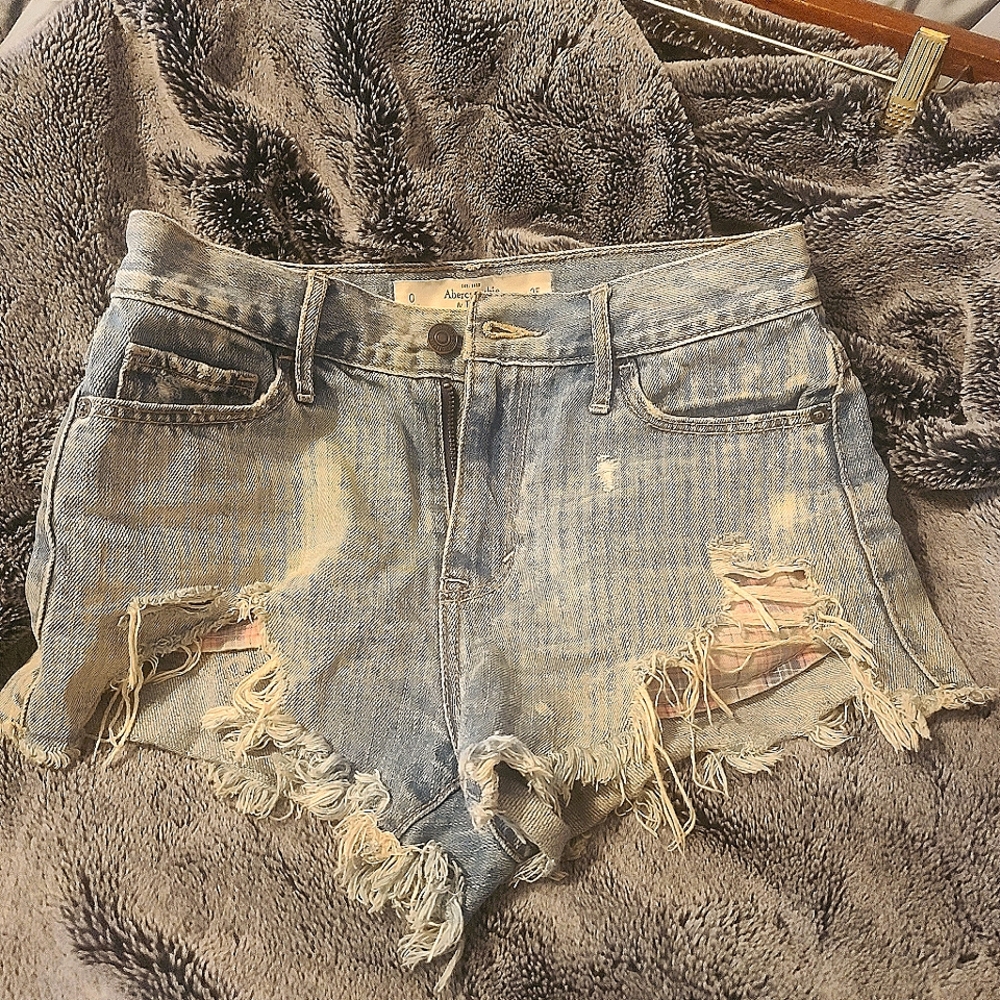 Abercrombie & Fitch Distressed Shorts